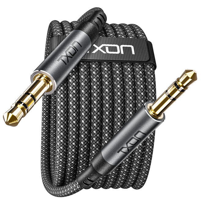 티엑스온 3.5mm AUX 스테레오 오디오 케이블, 1개, 3m