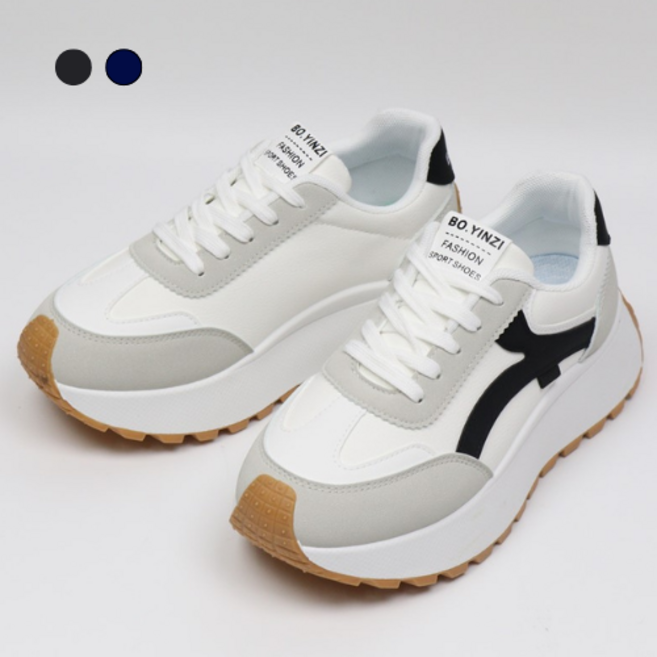 페조 여성 통굽 키높이 워킹 스니커즈 운동화 PZSL-CNK-6526