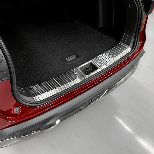 유투카 호환 트랙스 크로스오버 자동차 용품 스테인레스 트렁크 가드 몰딩, 실버-1PCS, 1개