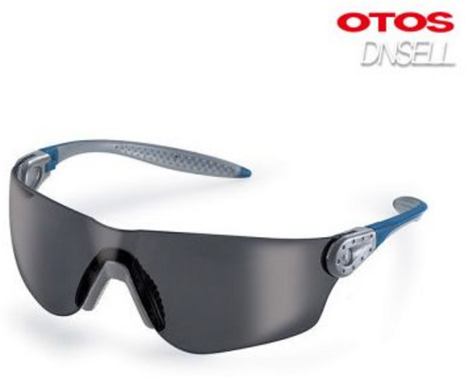 오토스 OTOS 보안경 B-903XGF, 어두운 회색, 1개