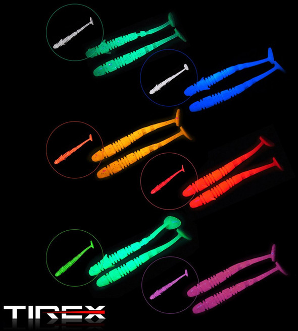 티렉스 케이무라 갈치웜 야광 풀치 볼락 전갱이 루어 바다, 1개