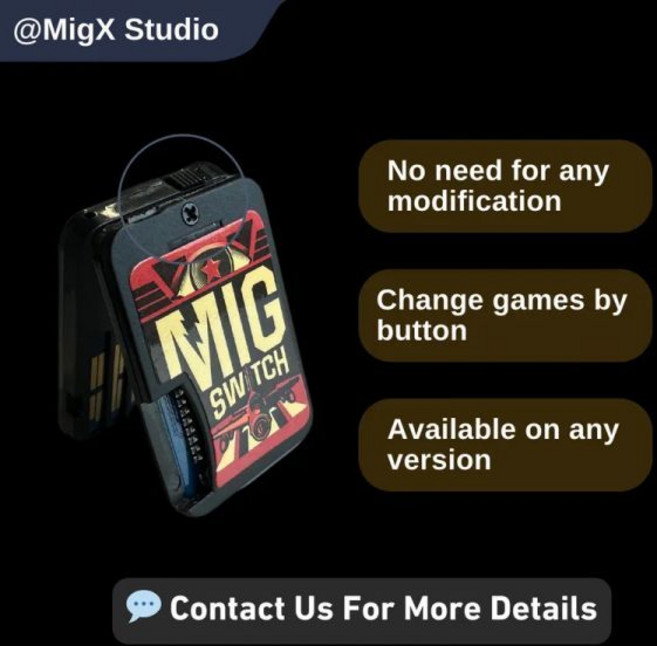 교체품 플러그 앤 플레이 수정 칩 범용 카드 MIG 스위치 V2 ns MigFlash 카트, 1개