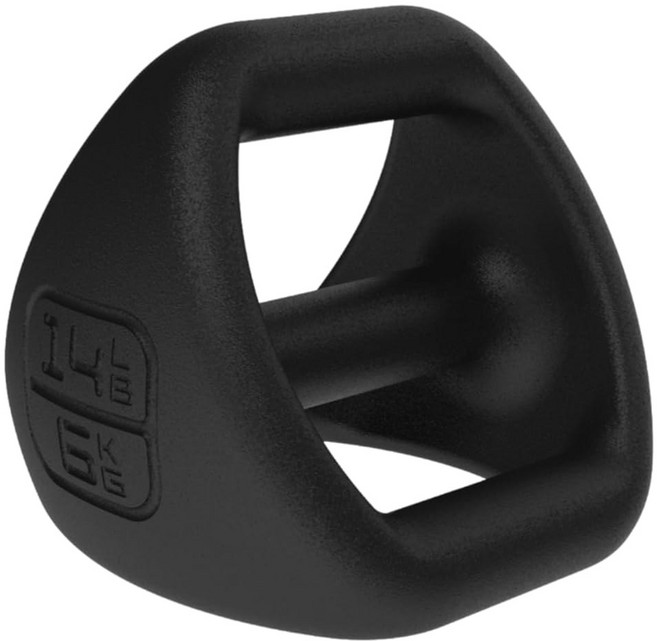 TRX YBell Pro 시리즈 3-in-1 덤벨 케틀벨 및 푸시업 스탠드 운동 장비 | 상업용 등급 파우더 코팅 표면 | 근력 운동 및 컨디셔닝 운동에 적합, Black, 44 lbs, 1개