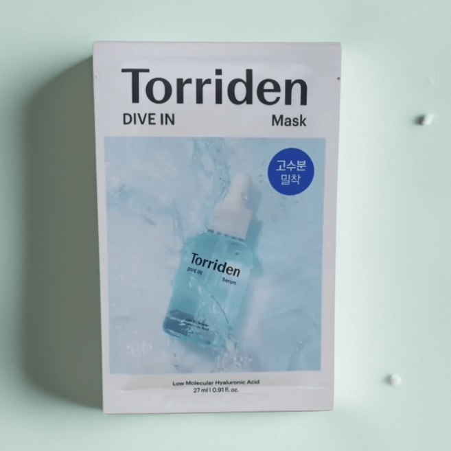 토리든 다이브인 저분자 고수분 히알루론산 마스크, 1개입, 1개