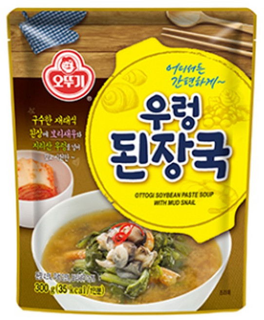 오뚜기 우렁된장국, 300g, 35개