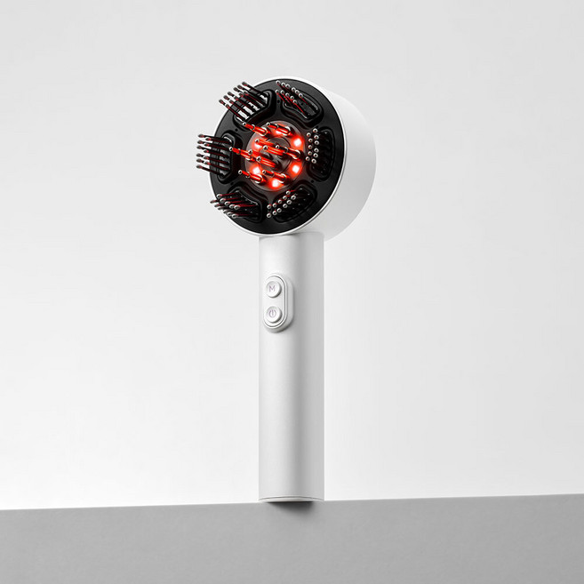 루킨스 두피 슬로우에이징 디바이스 / 두피케어 두피마사지기 두피관리기 홈두피케어 헤어관리, 두피 디바이스, 화이트, 두피 디바이스