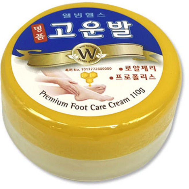 고운발 명품 크림, 1개입, 1개, 110g