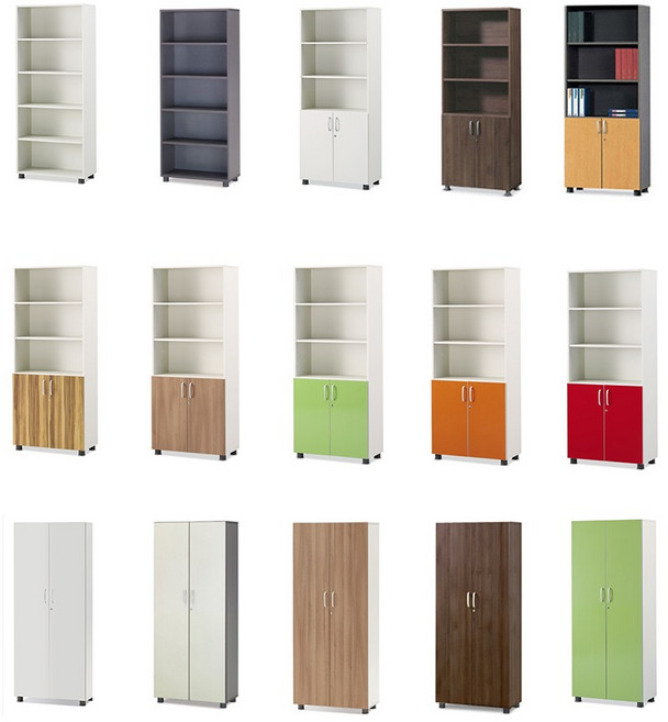 가구컴퍼스 TR 멜론 5단 책장 SF 높은수납장 캐비닛, 5단하문장, 발티모