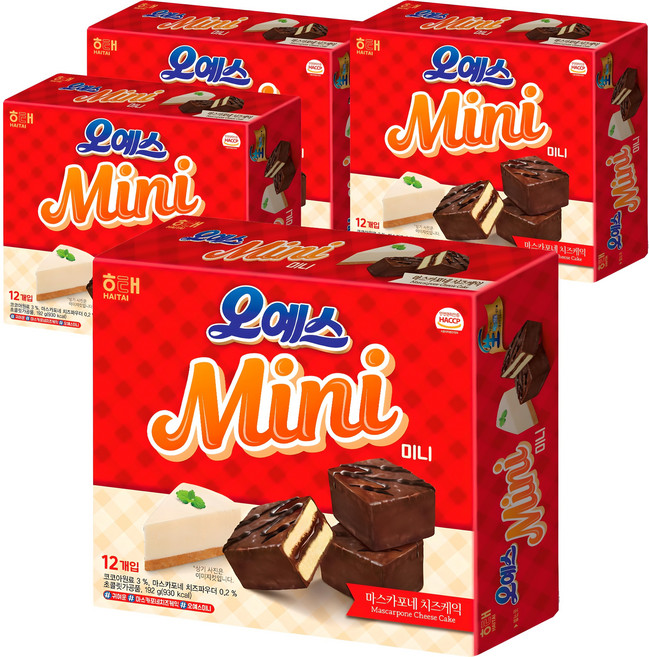 해태제과 오예스 미니, 16g, 48개