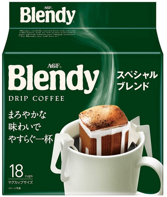 AGF 브렌디 레귤러·커피 드립팩 스페셜·블렌드 18봉×2봉 [드립 커피], 18개입
