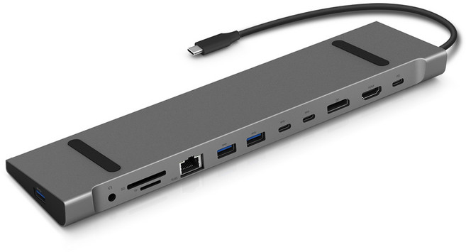 ipTIME UC312Nstation 12포트 USB 3.0 Type C 허브, 1개, 실버