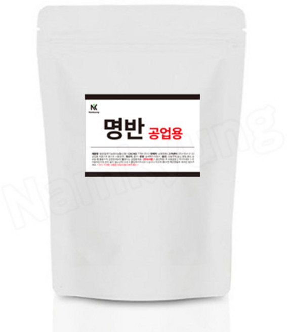 명반 공업용 1KG [가루 덩어리선택], 1) 가루명반1KG (공업용), 1개
