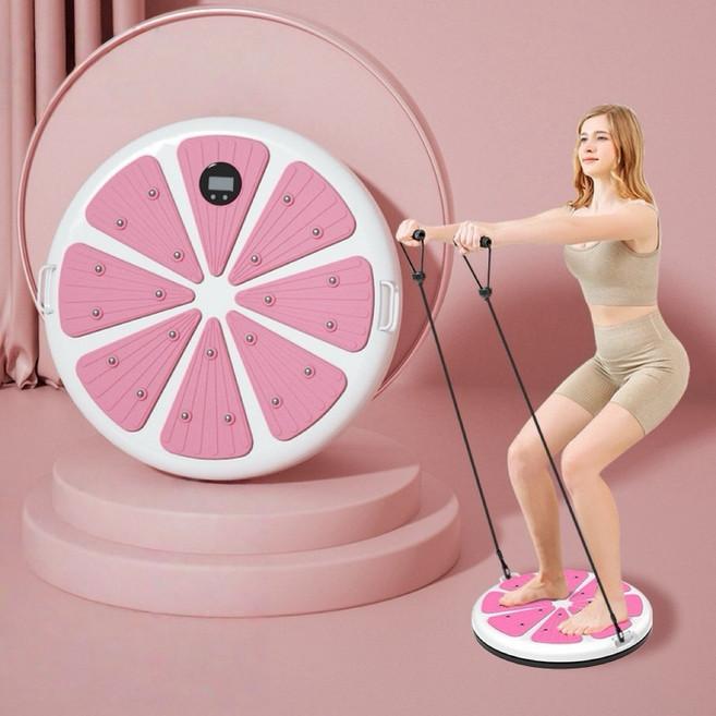 DANGZ 가정용 트위스트 헬스기구 유산소 운동 기구, 1개, 핑크