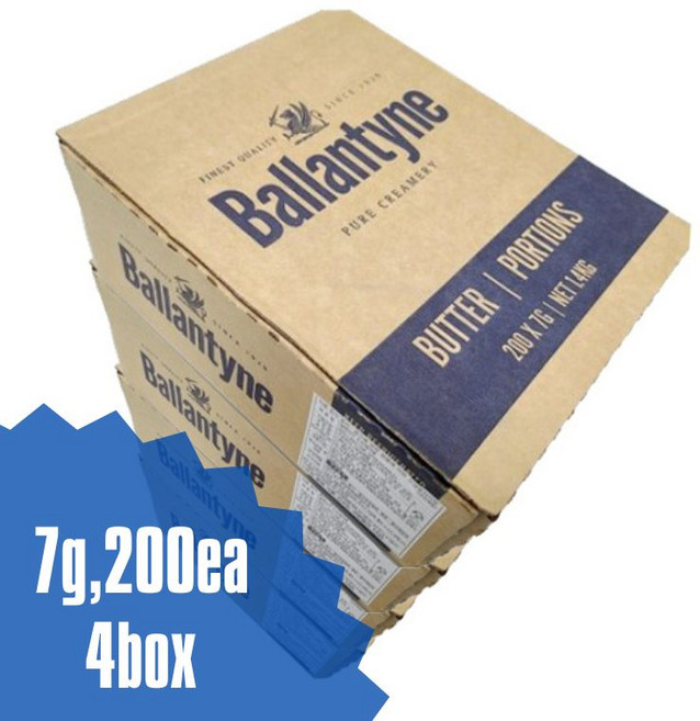 [우대리가 소개하고] 발렌타인 스프레더블 포션 버터 7g 200ea, 1.4kg, 4박스