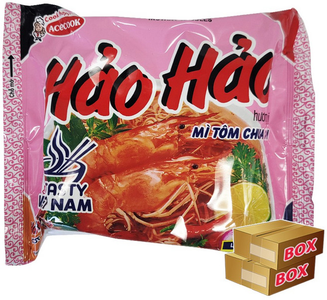 베트남라면 에이스쿡 하오하오 오리지날 박스 75G X 30EA, 30개