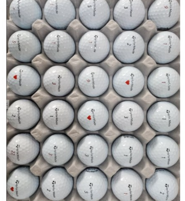 TP5 TP5X 혼합 5피스 테일러메이드 로스트볼, 특A+/A+ 10알, 1개