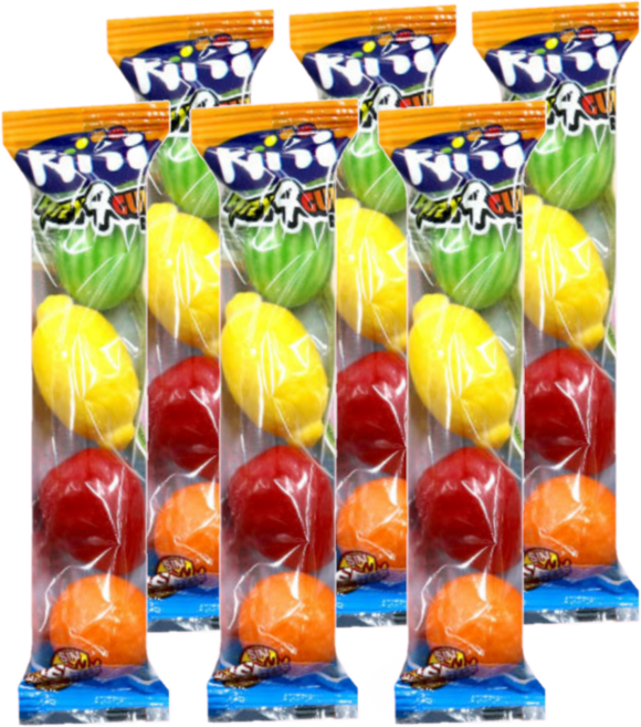 피니 피지 과일모양껌, 20g, 6개