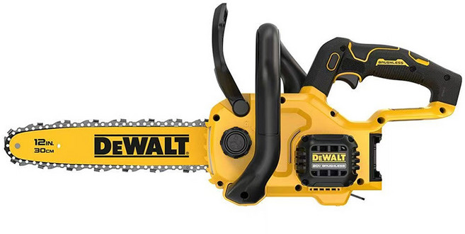 디월트 20V 리튬 브러시리스 체인톱 DCMCS565 (DCM565 업그레이드) 무선 충전 식 소형 전기톱 기계톱 목재 커터, 옵션1-본체, 1개