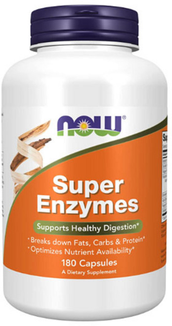 나우푸드 Now Foods 슈퍼엔자임 소화효소 180정, 1개