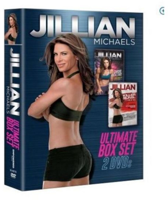 질리안 마이클스 얼티밋 박스 세트 DVD 2종 카디오 킥스타트 킬러 번스