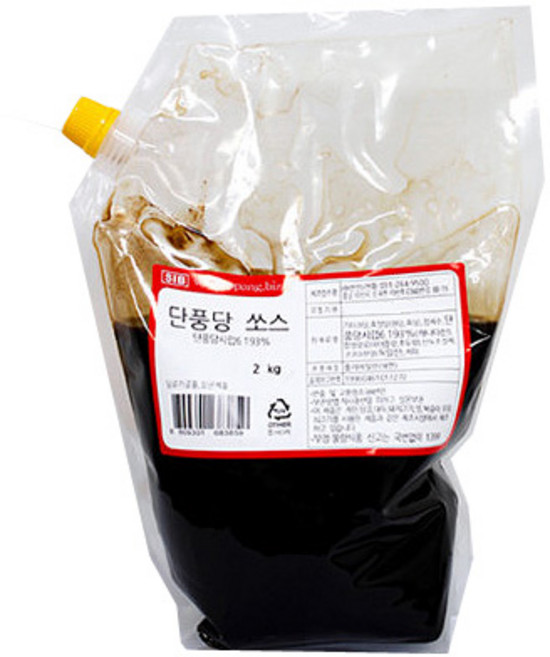 단풍당소스(2kg) 팬케이크 와플 크로플 메이플 시럽, 2kg, 1개