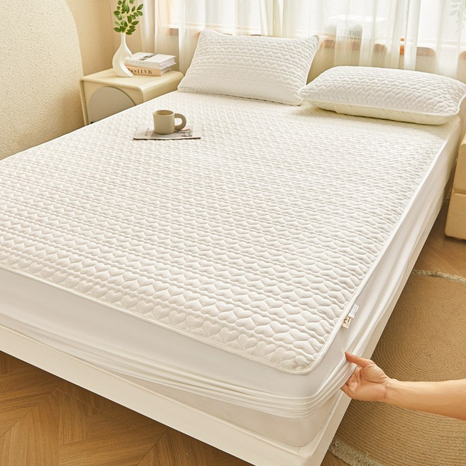 아리엘노 방수 누빔 침대커버 매트리스커버