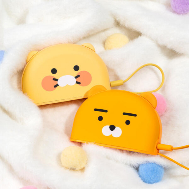 아트박스/카카오프렌즈 카카오 핫그립 도킹형 손난로 보조배터리 베이직, 핫그립 손난로_라이언, 선택:핫그립 손난로_라이언, 상세 설명 참조