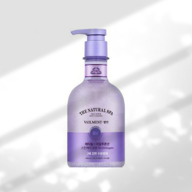 벨먼 내추럴 스파 수분광채 스크럽워시 자스민, 400ml, 1개