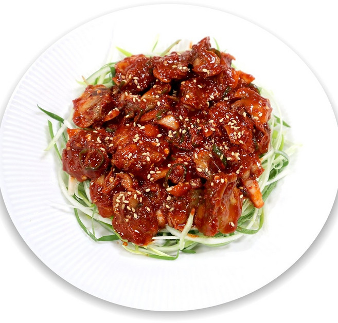 1+1 여수정아식품 매콤달콤 피꼬막무침, 500g, 2개