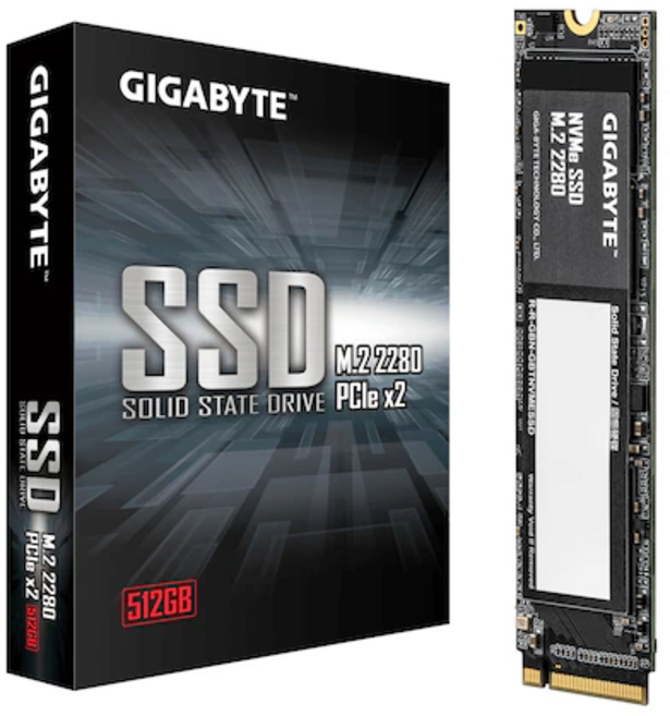 GIGABYTE GIGABYTE Gen3 M.2 NVMe 제이씨현 (512GB), GIGABYTE NVMe Gen3, 512GB