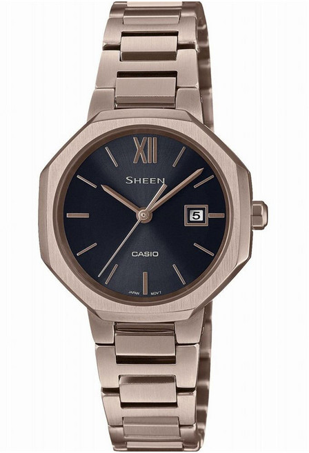 씬 솔라 여성 메탈 손목시계 SHS-4529CG-1AJF