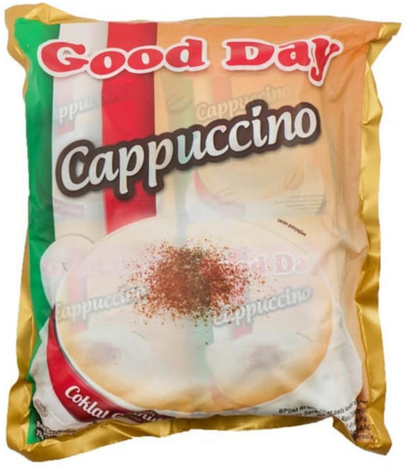 Good Day 카푸치노 초콜릿 과립 인스턴트 커피 30-ct 750 gr, 1개, 30개입, 750g