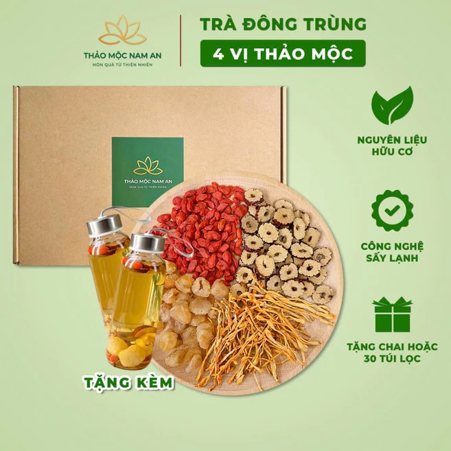 아름다운 위한 동충하초 차 Set Tra dong trung ha thao, 2개, 30개입 - 쿠팡