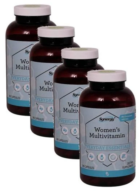 비타코스트 시너지 우먼 멀티비타민 캡슐 Vitacost Synergy Women Multivitamin, 4개, 240정 - 쿠팡