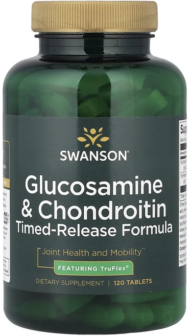 몸관리하세요 겨울입니다 Swanson 글루코사민 & 콘드로이틴 120정 특별관리진행, 1개 - 쿠팡
