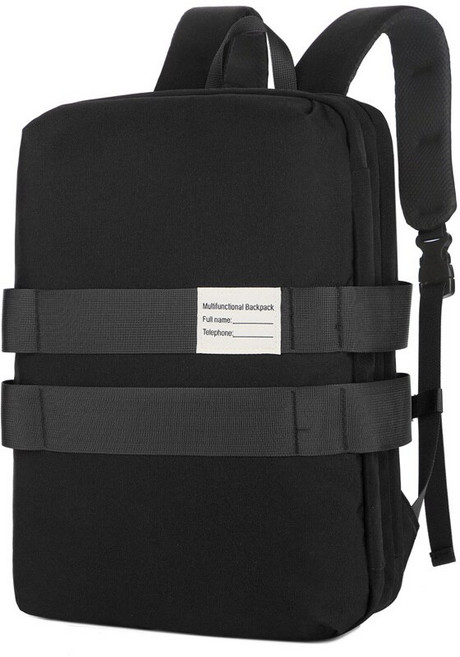 Microsoft 2019 Surface Laptop Book 3 2 13.5 Pro 7 Plus 14 15.6 17.3 인치 노트북 슬리브 숄더 백 배낭 핸드백 케이스, 17 inch, Black, 1개