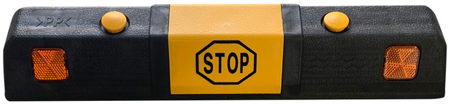 카스토퍼 PP 합성카스토퍼 주차유도 주차장 주차블럭, 콘크리트앙카, 1개