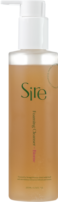 시래 포밍클렌저 플러스바이옴 200ml 버블폼 젤클렌징 미세먼지제거 속건조없는 저자극세안, 1개, 200g