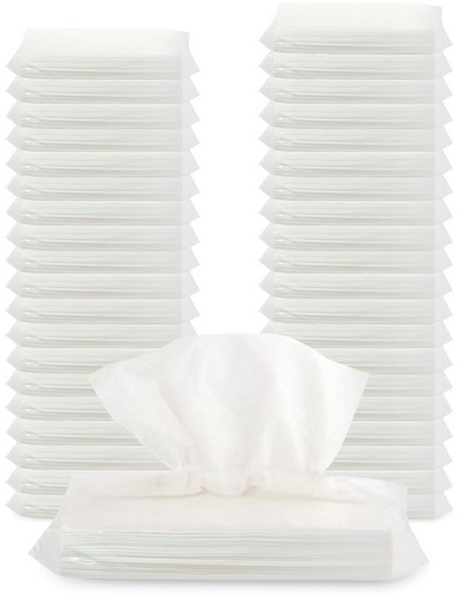 협진티슈 미소 리필용 미용티슈 리필티슈, 40개, 100매입