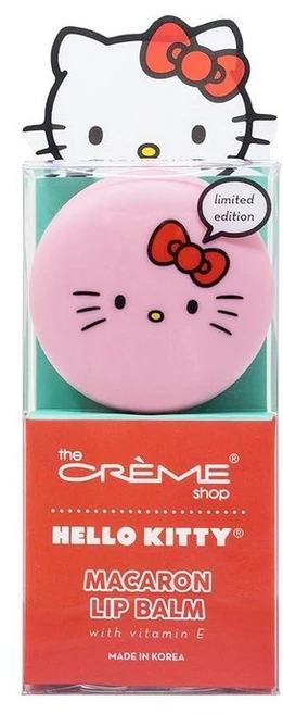 The Creme Shop 헬로 키티 마카롱 립밤 워터멜론 7.5g 0.26온스 241519, THE 더 Creme Shop 헬로 키티, 마카롱 립밤 - 쿠팡
