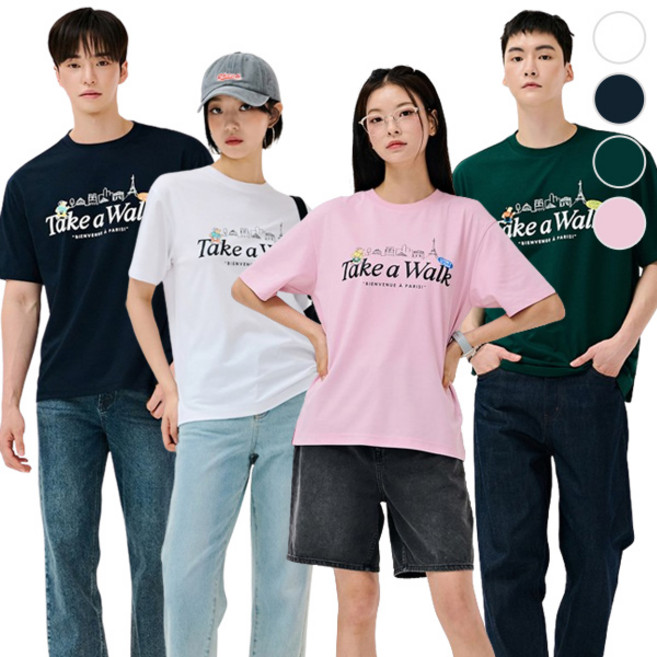 [체이스컬트] (본사직영)공용 루키 graphic 반팔 T-SHIRT4Color