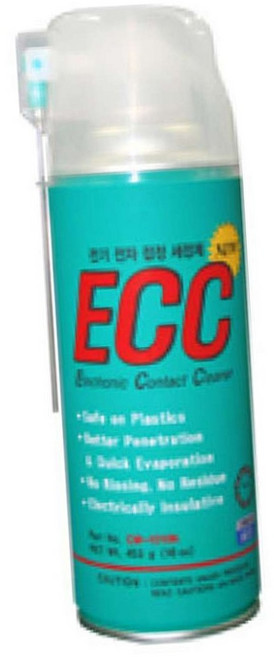 중외 접점 부활 세정제 ECC 453g PC먼지제거제 전기 고무