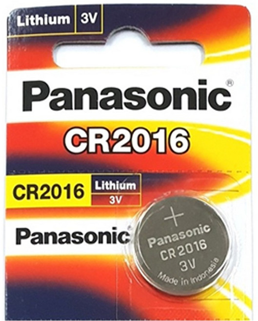 panasonic 파나소닉 CR2016 버튼셀 리튬버, 1개입, 1개