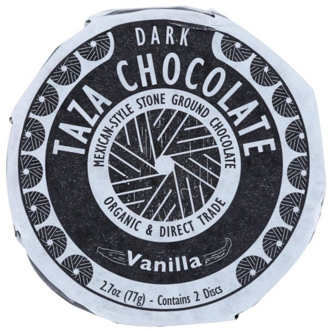Taza Chocolate 초콜릿 타자 멕시카노 디스크 50% 다크 과히요 칠리 2.7 온스1개 비건