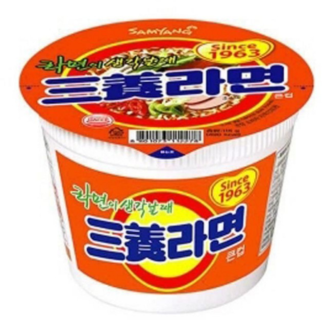 삼양 삼양라면 큰컵 110g x16개, 16개
