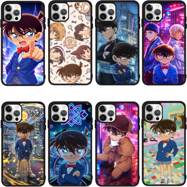 주문제작 명탐정코난 탐정 신형 범퍼케이스 고화질 갤럭시와이드7 아이폰17 아이폰17E A16 M15 A36 A55 S26울트라 S22 S23 S23FE S24