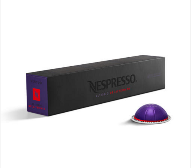네스프레소 버츄오 알티시오 디카페나토 캡슐커피, 7g, 10개입, 6개