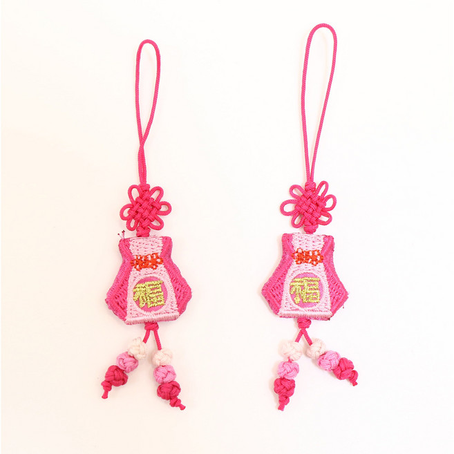 전통매듭 전통노리개 나비매듭 국화매듭 장신구줄 휴대폰줄 장식소품, 10개, 복자수 매듭