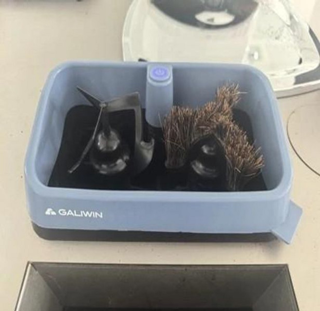 자동 넉박스 업소용 브러시 탬핑기 스테인리스, 1개, 실리콘 보호 커버