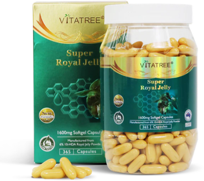 호주 로얄젤리 비타트리 슈퍼 로얄제리 1600 365캡슐 호주산 로열젤리, 1개